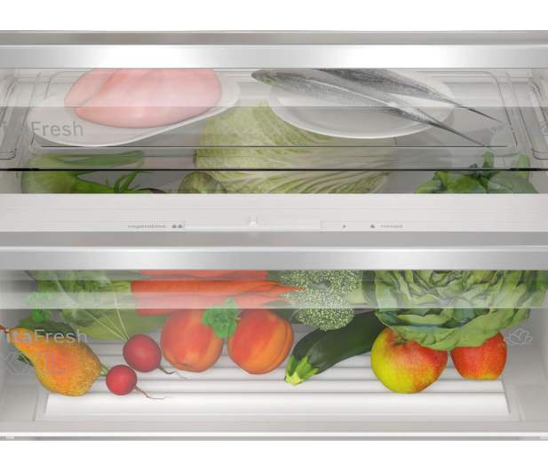 Lodówka do zabudowy Bosch KBN96VFE0 Zamrażarka No Frost 193,5cm 34dB Zawiasy Nożycowe 383L - 1242642 - zdjęcie 5